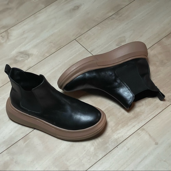 Shoes - Zac Posen- Ankle Boots , Booties Black leather Size 7 EUC! $160